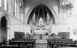 Roman Catholic Church Interior c.1955, Storrington