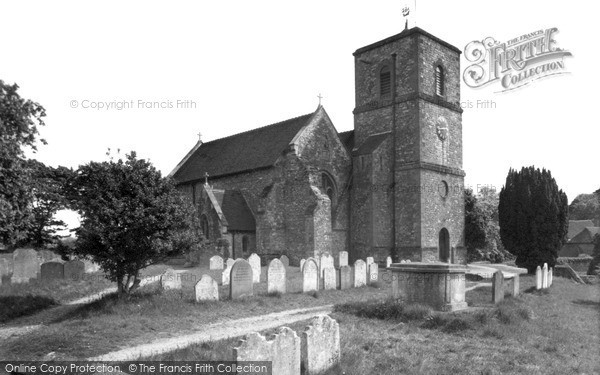 Photo of Storrington, St Mary's Church c.1955