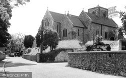 St Mary's Church c.1955, Storrington