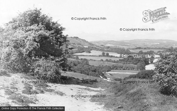 Photo of Storrington, The Downs c.1955