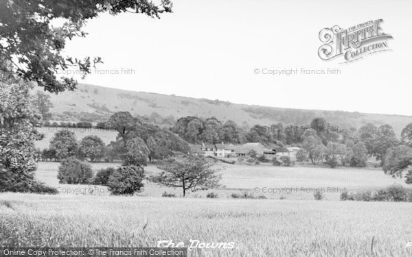 Photo of Storrington, The Downs c.1955