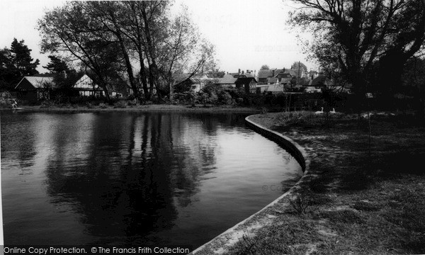 Photo of Storrington, The Pond c.1965