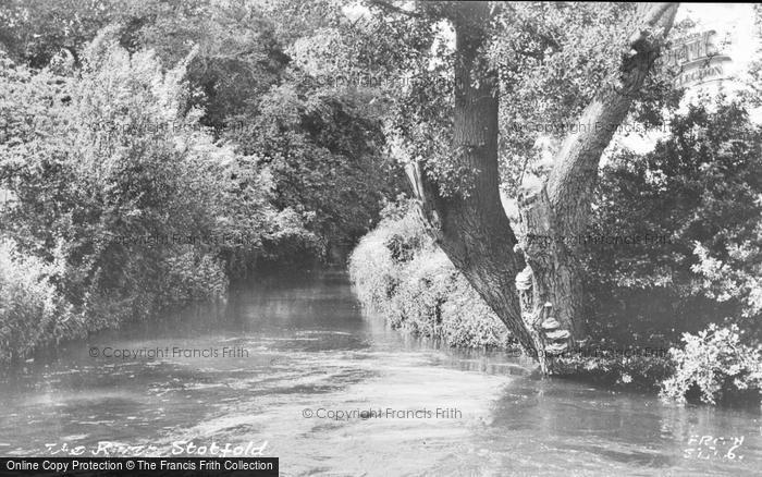Photo of Stotfold, The River c.1955