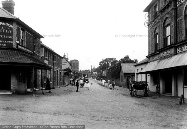 Photo of Stoughton, Barracks Road 1906