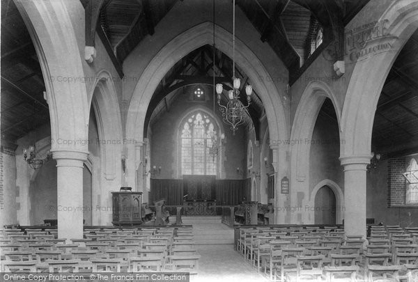 Photo of Stoughton, Emmanuel Church Interior 1906