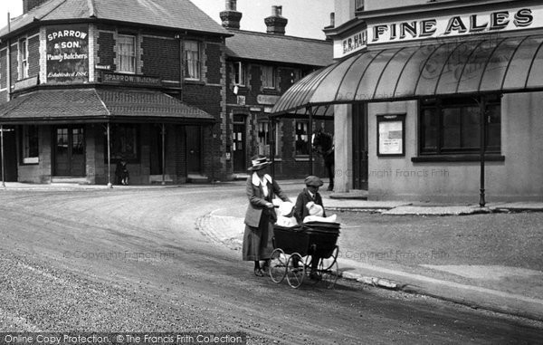 Photo of Stoughton, Mother with a Perambulator 1925