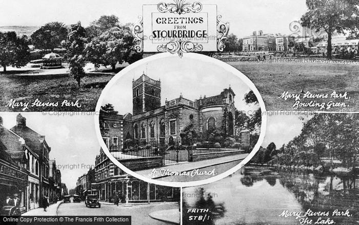 Photo of Stourbridge, Composite c.1950