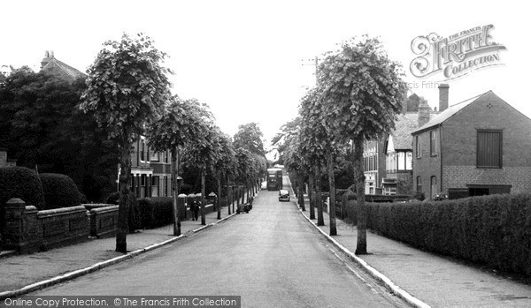 Photo of Stourbridge, Greenfield Avenue c.1955