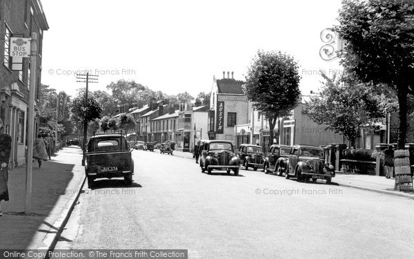 Photo of Stourbridge, Hagley Road c.1955