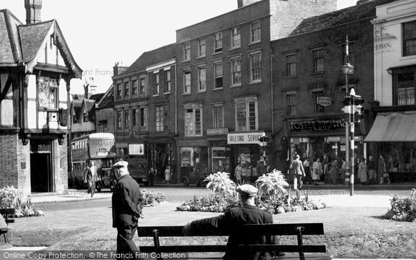 Photo of Stourbridge, High Street And Gardens c.1955