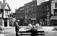 High Street And Gardens c.1955, Stourbridge