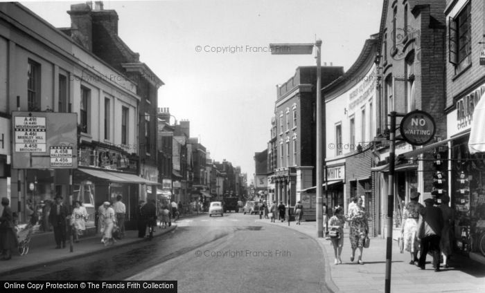 Photo of Stourbridge, High Street c.1960 - Francis Frith