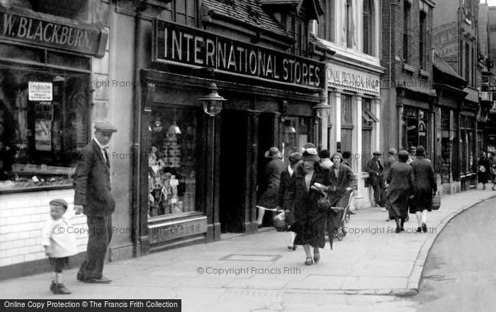Photo of Stourbridge, International Stores, High Street 1931