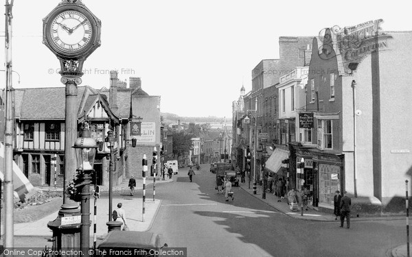 Photo of Stourbridge, Lower High Street c.1955