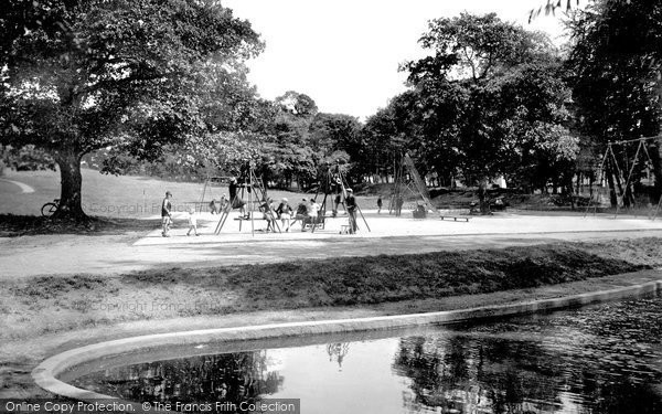Photo of Stourbridge, Mary Stevens Park, Children's Play Ground 1931