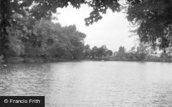 Mary Stevens Park, The Lake c.1955, Stourbridge