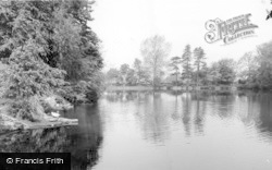 Mary Stevens Park, The Lake c.1960, Stourbridge