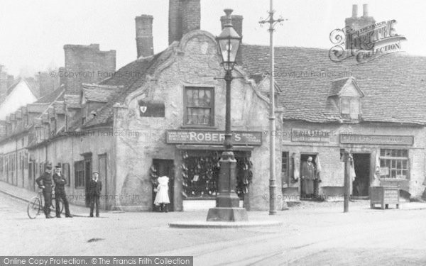 Photo of Stourbridge, Robert's Boot Store, Hagley Road Corner 1904