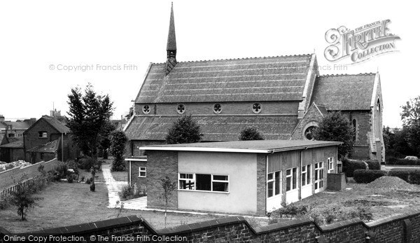 Photo of Stourbridge, St John's Church And Church Hall c.1965