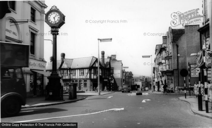 Photo of Stourbridge, The Clock c.1965