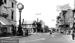 The Clock,  High Street c.1965, Stourbridge