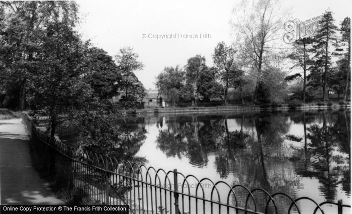 Photo of Stourbridge, The Lake c.1965