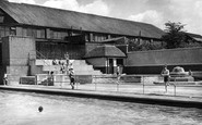 Stourbridge, the Swimming Baths c1955