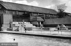 Stourbridge, the Swimming Baths c1955
