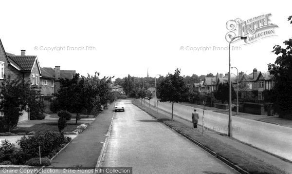 Photo of Stourbridge, Worcester Lane, Pedmore c.1965