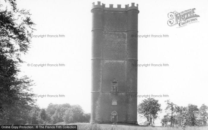 Photo of Stourhead, King Alfred's Tower c.1955