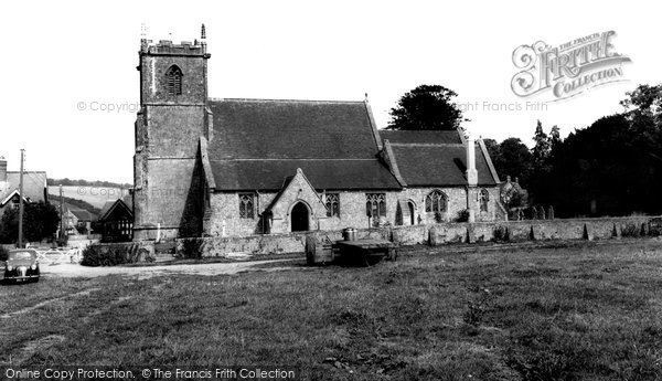 Photo of Stourpaine, Church Of The Holy Trinity c.1955