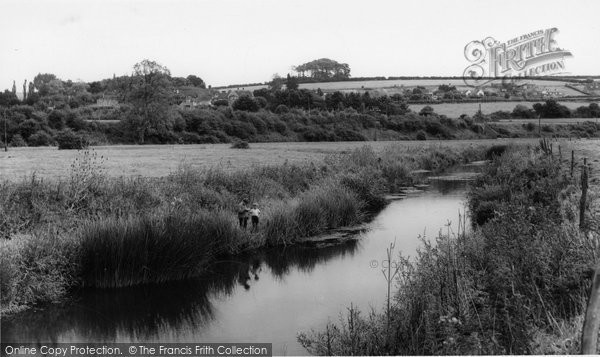 Photo of Stourpaine, The River Stour c.1960