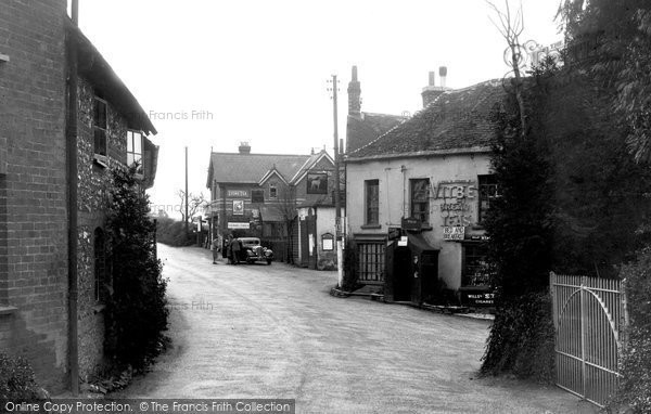 Photo of Stourpaine, Village Corner c.1940
