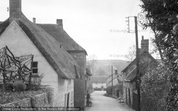 Photo of Stourpaine, Village High Street c.1939