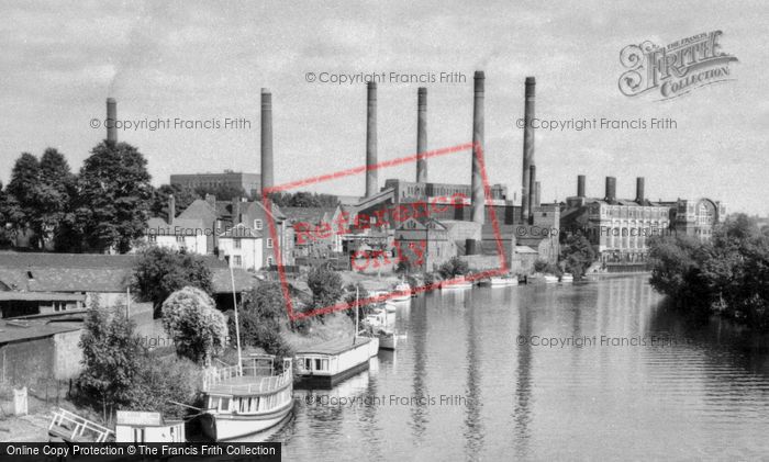 Photo of Stourport On Severn, From The Bridge c.1965