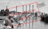 From The Bridge c.1965, Stourport-on-Severn