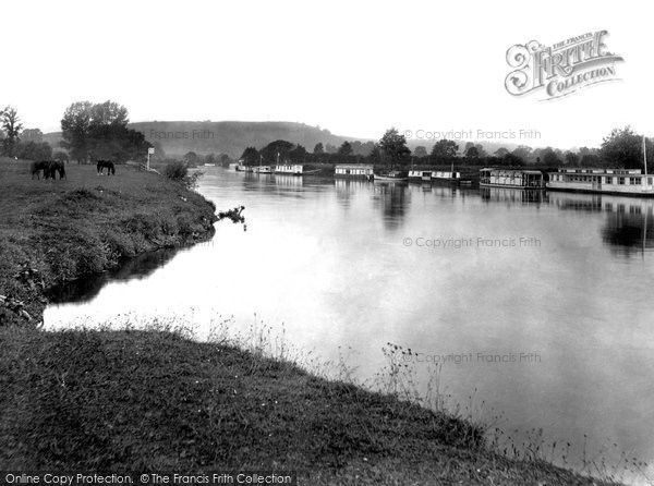 Photo of Stourport On Severn, Houseboats On Severn 1931