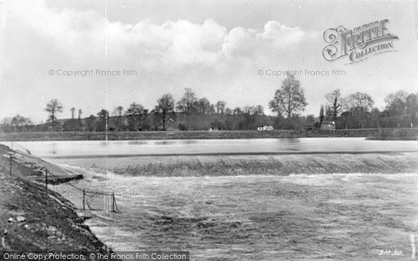 Photo of Stourport On Severn, Lincombe Weir c.1938