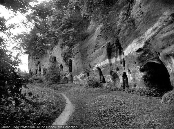 Photo of Stourport On Severn, Redstone Caves 1931
