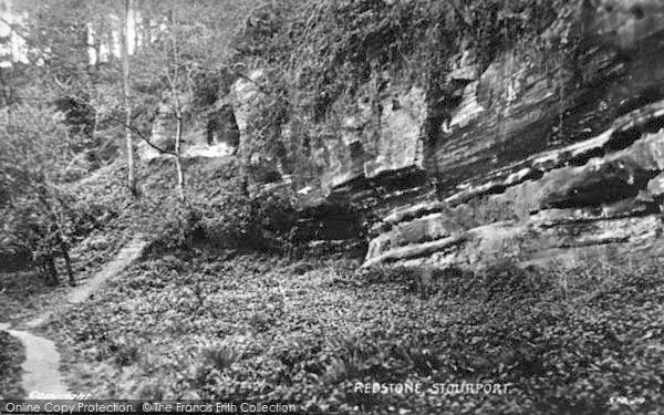 Photo of Stourport On Severn, Redstone Caves c.1938
