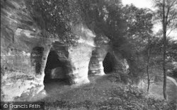Redstone Caves, The Large Caves c.1938, Stourport-on-Severn