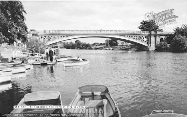 Photo of Stourport On Severn, The Bridge c.1965