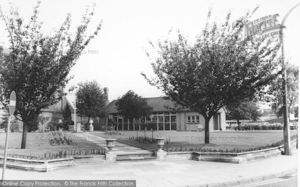 Photo of Stourport On Severn, The Library And Gardens c.1965
