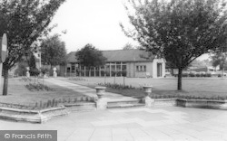 The Library And Gardens c.1965, Stourport-on-Severn