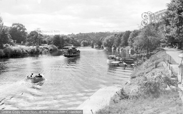 Photo of Stourport On Severn, The River, Looking Upstream c.1965