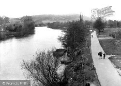 The River Severn c.1955, Stourport-on-Severn