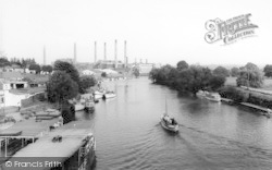 The River Severn c.1965, Stourport-on-Severn