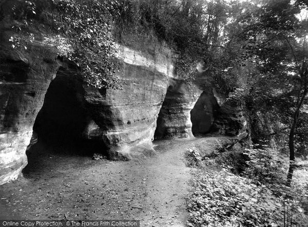 Photo of Stourport On Severn, The Rock Caves 1931