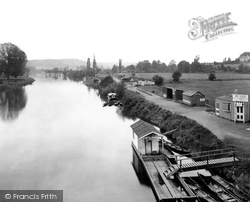 View From Bridge 1931, Stourport-on-Severn