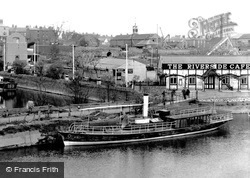 View From Bridge c.1955, Stourport-on-Severn